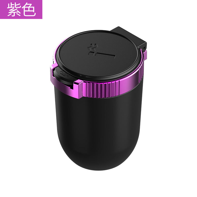 Car Ashtray with Lid - Multifunctional Interior Accessory